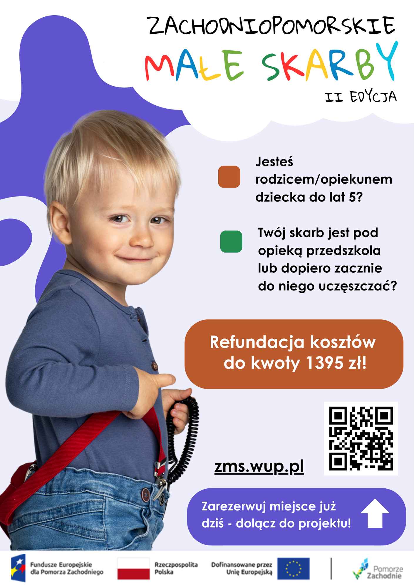 Plakat reklamujący projekt