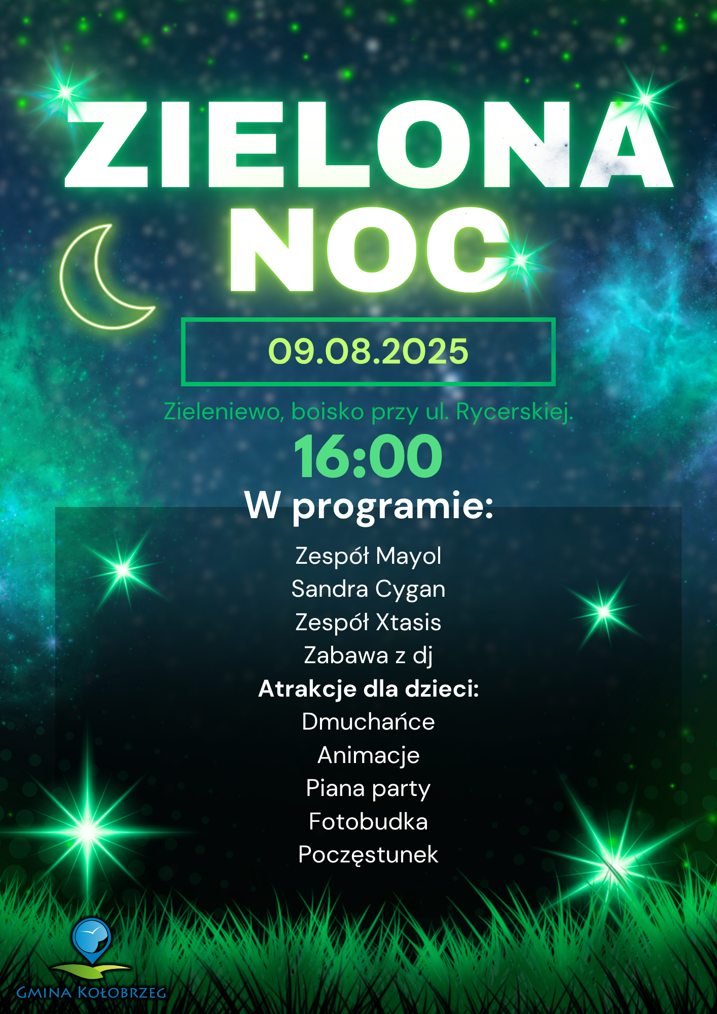 Plakat Zielona Noc