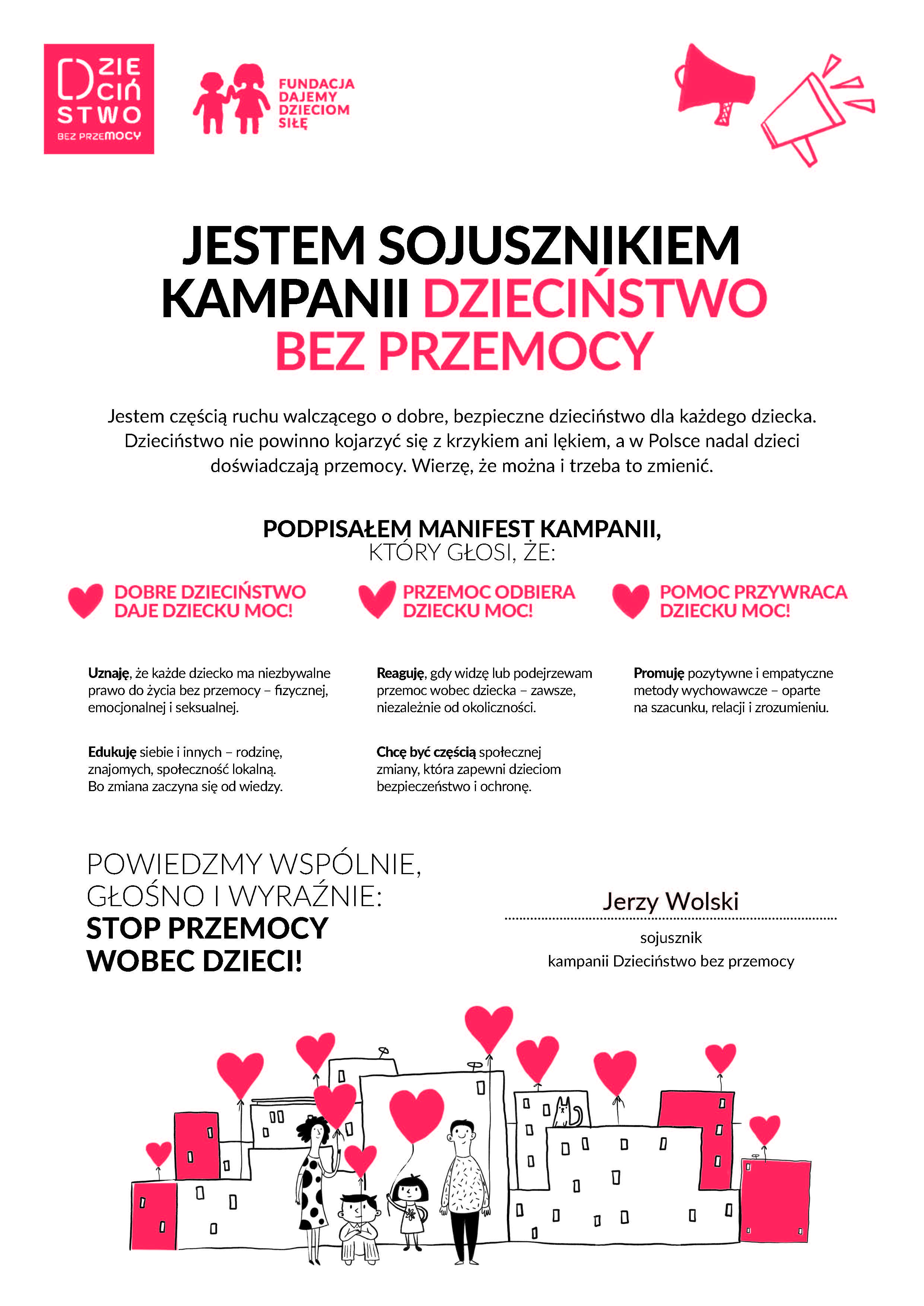 Certyfikat Wójta Certyfikat Wójta